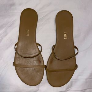 TKEES Gemma Sandal Tan Beach Bum color Size 9